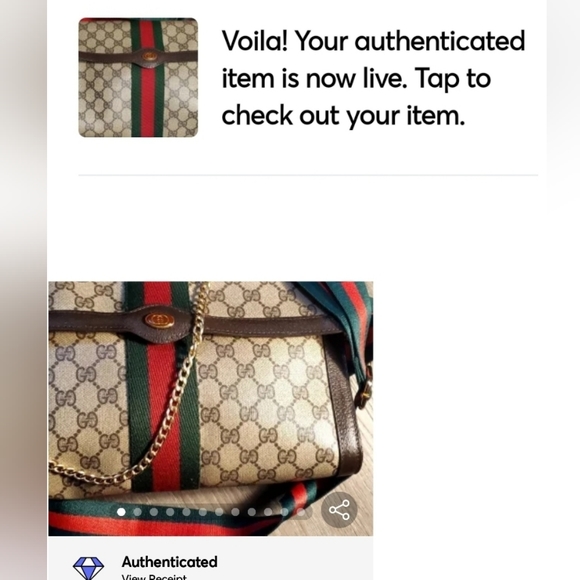 **SOLD **(Authentic Gucci Handbag - Picture 2 of 12